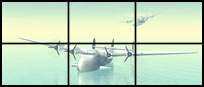 Airplane hydroplane