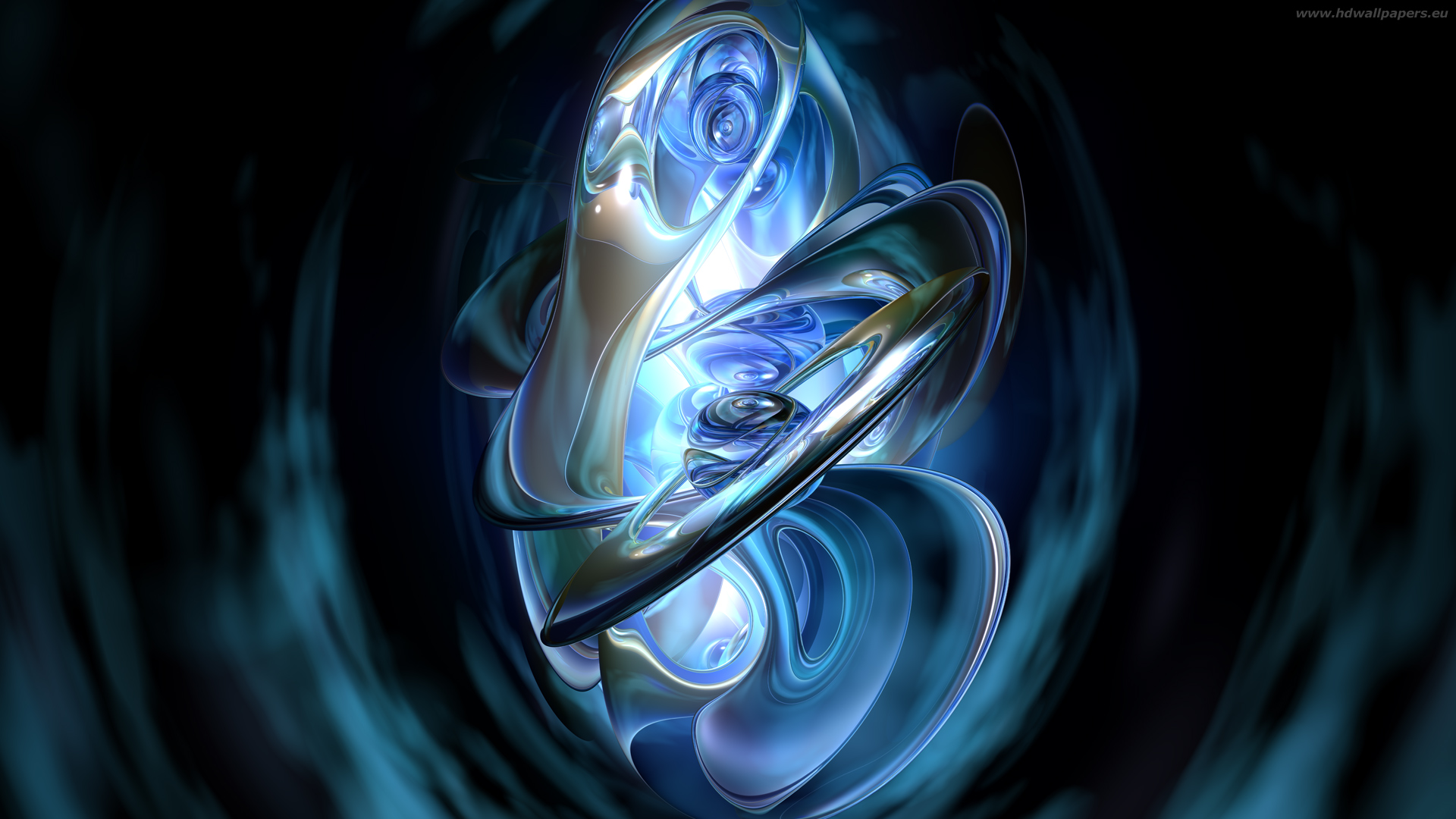 HD backgrounds abstract blue 1920x1080