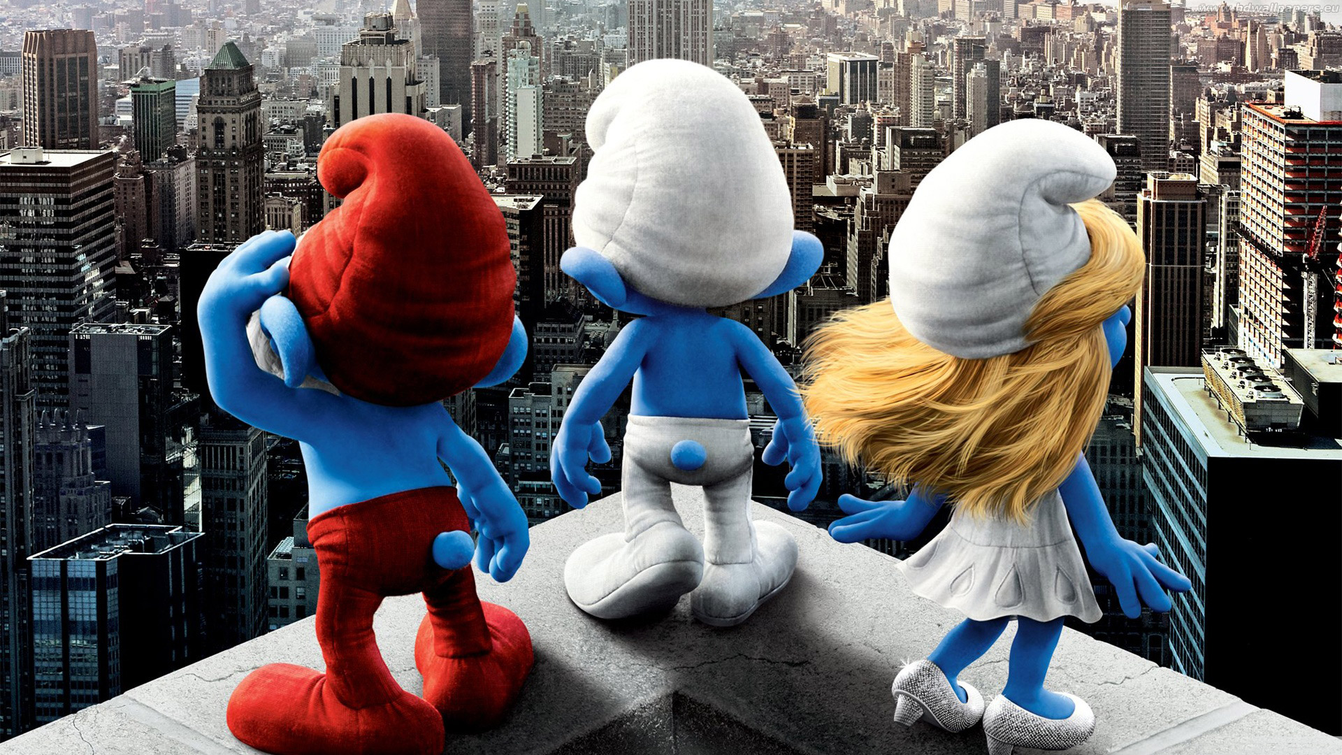 the smurfs 2011 movie 3D moulov film 1920x1080